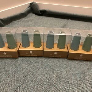 NWT Blue and Green Bud Vases